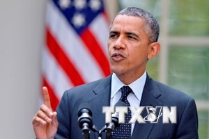 Tổng thống Mỹ cảnh báo “hành động gây hấn” của Trung Quốc Tổng thống Mỹ Barack Obama. Ảnh: THX/TTXVN