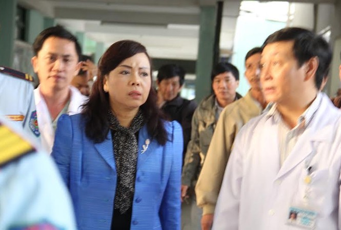 Bộ trưởng Y tế thăm ông Nguyễn Bá Thanh Bộ trưởng Bộ Y tế vào Bệnh viện Đà Nẵng thăm hỏi tình hình sức khỏe của ông Nguyễn Bá Thanh.