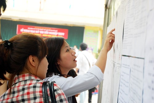 CẬP NHẬT: Điểm chuẩn của gần 150 trường đại học Thí sinh xem điểm thi đại học. Ảnh minh họa