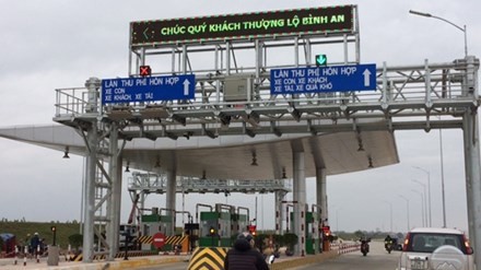 Trình phương án giảm phí cho người dân gần trạm BOT trong tháng 6 Trạm thu phí BOT Tam Nông trên QL 32