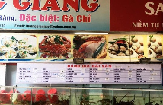 Thanh tra nói gì về việc khách tố 'chém đẹp' đĩa sò điệp 680 ngàn đồng? Quán Hương Giang niêm yết giá tại quầy hải sản tươi sống