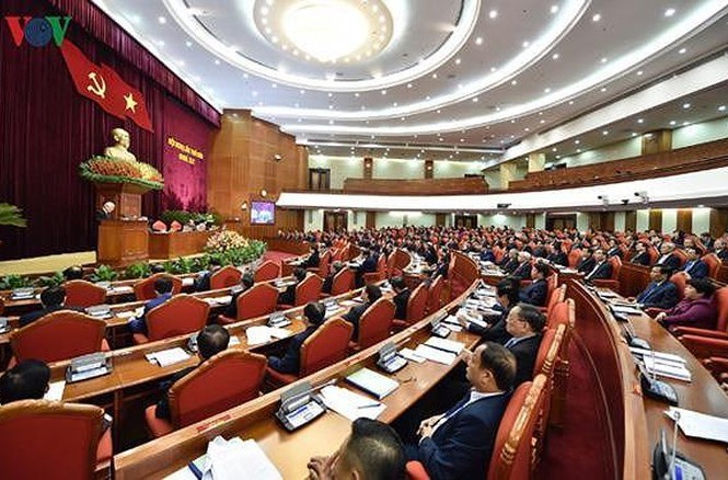 Hội nghị Trung ương 10 bàn những nội dung gì? Hội nghị TƯ 10 sẽ bàn nhiều nội dung quan trọng của Đảng và đất nước. Trong ảnh là phiên khai mạc Hội nghị TƯ 9, khóa XII vào tháng 12/2018.