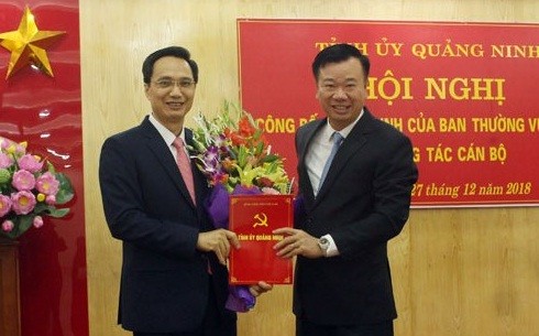 Điều động, bổ nhiệm nhân sự 8 địa phương Điều động, bổ nhiệm nhân sự tỉnh Quảng Ninh.
