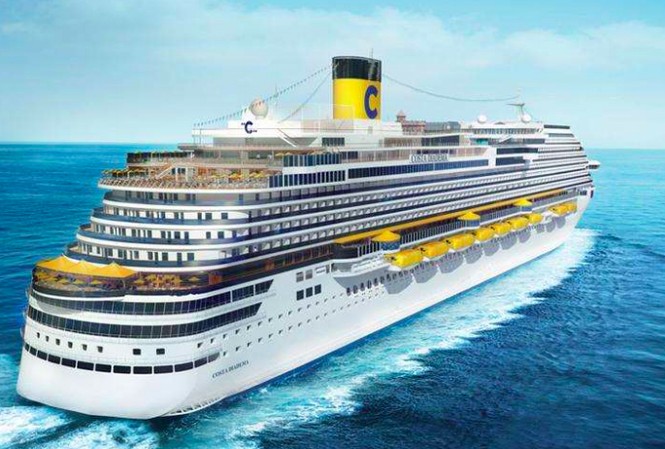Đêm hội kết nối doanh nhân Việt trên du thuyền 5 sao 550 triệu Euro Con tàu 5 sao Costa DIADEMA trị giá 550 triệu euro.