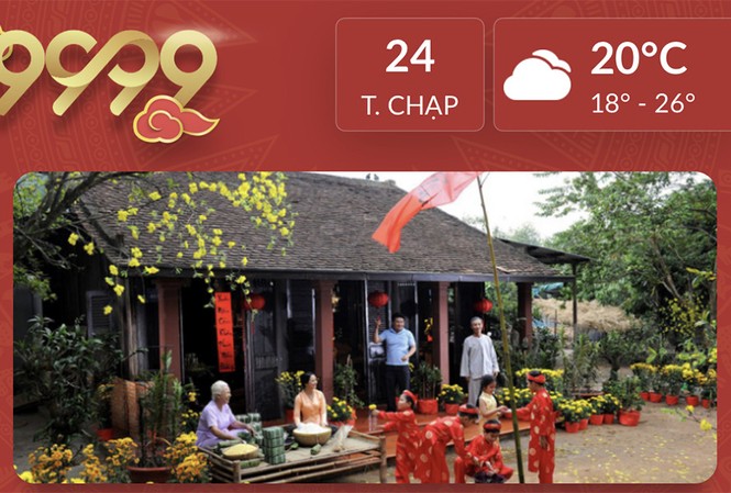 Đón Tết tiện lợi với ứng dụng '9999 Tết' Đón Tết tiện lợi với ứng dụng '9999 Tết'.