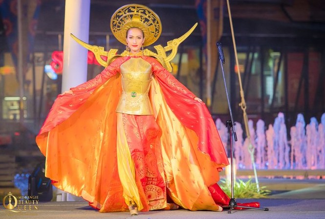 Hoài Sa về nhì tài năng, khó tranh giải trang phục dân tộc vì đối thủ quá đầu tư Hoài Sa về nhì tài năng, khó tranh giải trang phục dân tộc vì đối thủ quá đầu tư