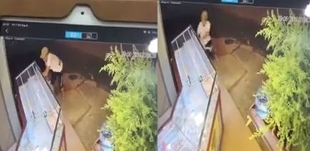 Bắt giữ đối tượng dùng búa cướp tiệm vàng ở Buôn Ma Thuột Hình ảnh camera an ninh ghi lại (ảnh cắt từ clip)