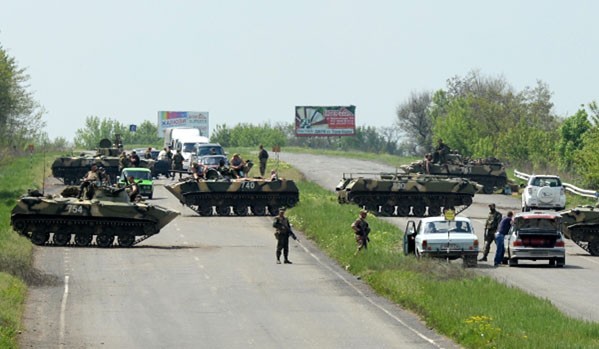Bị 30.000 binh sĩ Ukraine bao vây, Sloviansk trước trận đánh lớn Bị 30.000 binh sĩ Ukraine bao vây, Sloviansk trước trận đánh lớn