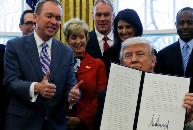 Nước Mỹ chia rẽ xung quanh sắc lệnh nhập cư của Tổng thống Trump Ảnh: Reuters