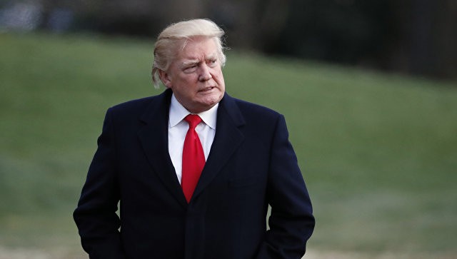 Uy tín của ông Trump thấp nhất sau 2 tháng điều hành đất nước Uy tín của ông Trump thấp nhất sau 2 tháng điều hành đất nước. Ảnh: AP