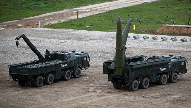 Nga triển khai Iskander tới Kaliningrad, sao phải thông báo NATO? Hệ thống tên lửa chiến thuật Iskander. Ảnh: RIA Novosti