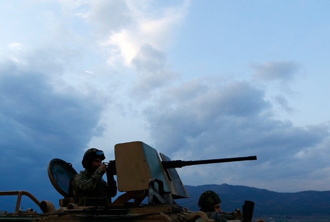 Thổ Nhĩ Kỳ tuyên bố kết thúc hoạt động quân sự ở Syria Ảnh: Reuters