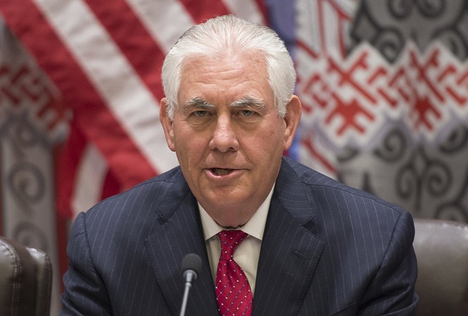 Ngoại trưởng Rex Tillerson: Mỹ sẽ tấn công Triều Tiên nếu cần thiết Ngoại trưởng Rex Tillerson tuyên bố Mỹ sẽ tấn công Triều Tiên nếu cần thiết. Ảnh: AP