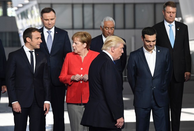 NATO ngổn ngang sau chuyến đi của Tổng thống Donald Trump Ảnh: CNBC