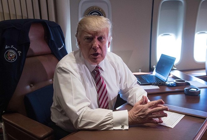 Trump tiếp xúc với Putin 6 lần trong 182 ngày nắm quyền Ảnh: AFP
