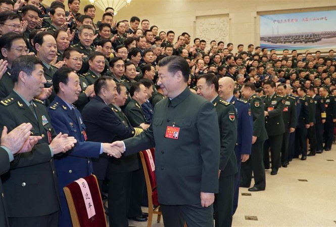 Lý do Trung Quốc giảm số lượng Ủy viên Quân ủy trung ương Ảnh: Xinhua