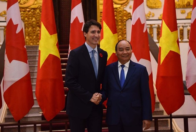 Việt Nam – Canada nâng cấp quan hệ lên Đối tác toàn diện Ảnh: Như Ý
