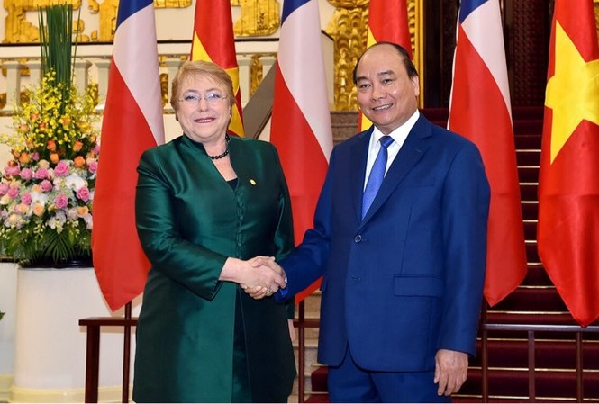 Việt Nam - Chile cần tiến lên giai đoạn mới trong hợp tác Ảnh: Như Ý