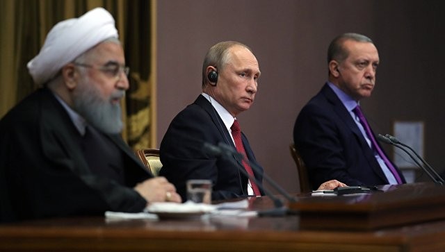 Nga – Iran - Thổ Nhĩ Kỳ ra tuyên bố chung về Syria Ảnh: RIA Novosti