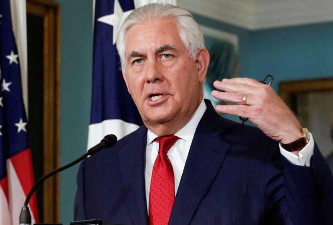 THẾ GIỚI 24H: Nhà Trắng bác tin Ngoại trưởng Tillerson sắp bị thay thế Ảnh: CNBC