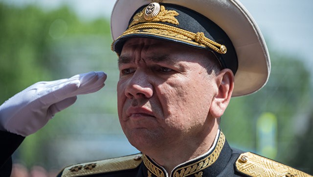 Tổng thống Nga Putin bổ nhiệm Tư lệnh Hạm đội Biển Đen Ảnh: RIA Novosti