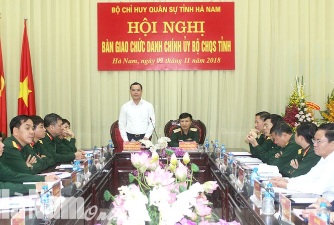 Triển khai quyết định nhân sự của Bộ Quốc phòng Triển khai quyết định nhân sự của Bộ Quốc phòng