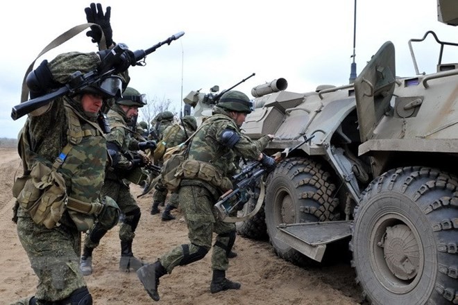 Quân khu miền Đông của Nga tập trận giữa căng thẳng với NATO Quân khu miền Đông của Nga tập trận giữa căng thẳng với NATO