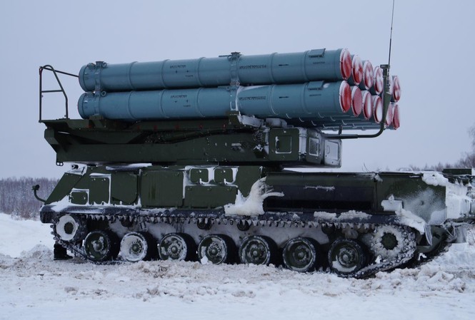 Nga tự tin với sức mạnh của tổ hợp tên lửa phòng không Buk-M3 ở Siberia Ảnh: Bộ Quốc phòng Nga