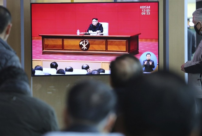 Kim Jong Un trở thành người đại diện tối cao của toàn thể nhân dân Triều Tiên Ảnh: KBS