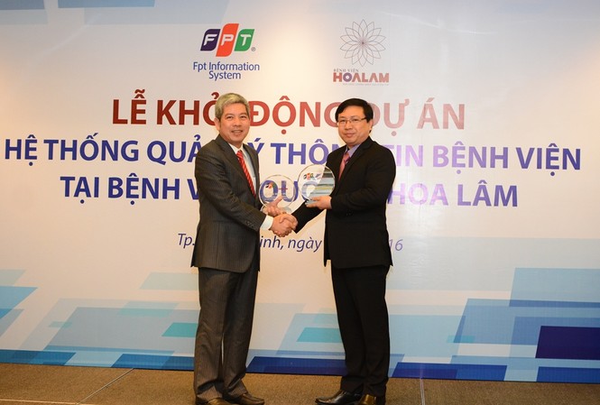 Ứng dụng công nghệ giảm thủ tục cho bệnh nhân tại bệnh viện Hoa Lâm Lễ khởi động dự án quản lý hệ thống thông tin cho bệnh viện quốc tế Hoa Lâm