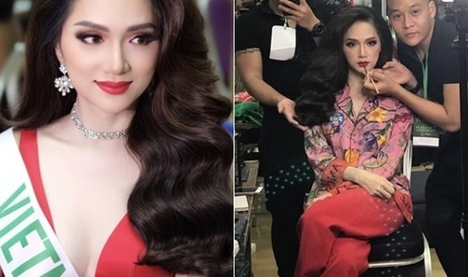 Hương Giang toả sáng như nữ thần trước giờ chung kết HH chuyển giới Hương Giang toả sáng như nữ thần trước giờ chung kết HH chuyển giới