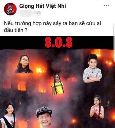 BTC The Voice Kids xin lỗi vì ảnh phản cảm liên quan vụ cháy Carina Bức ảnh ghép nhận nhiều chỉ trích của cư dân mạng.