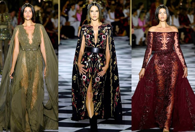 Các thiên thần nội y váy ren xuyên thấu, quyến rũ trên sàn catwalk Hai thiên thần của hãng nội y danh tiếng Victoria's Secret đẹp lộng lẫy trong những bộ đầm ren tuyệt sắc