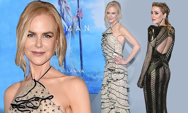 Nicole Kidman và Amber Heard lộng lẫy và gợi cảm dự công chiếu Aquaman Nicole Kidman và Amber Heard lộng lẫy và gợi cảm dự công chiếu Aquaman