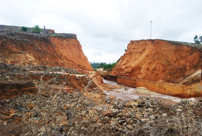 Gia Lai thu hồi dự án thủy điện 2 lần bị vỡ đập Dự án thủy điện Ia Krêl 2 hai lần bị vỡ đập