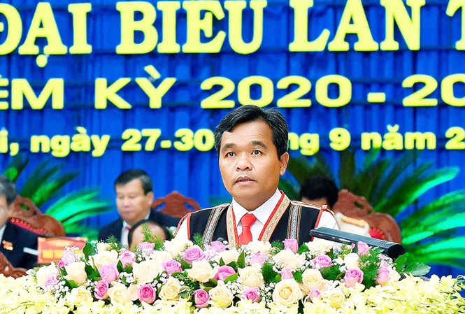Ông Hồ Văn Niên tái cử Bí thư Tỉnh uỷ Gia Lai Bí thư Tỉnh uỷ Gia Lai Hồ Văn Niên. Ảnh Đức Thuỵ