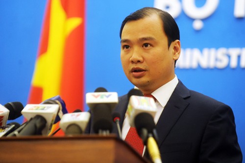 Bác bỏ yêu sách của Trung Quốc đối với Hoàng Sa, Trường Sa Người phát ngôn Bộ Ngoại giao Việt Nam Lê Hải Bình. Ảnh: Vnexpress