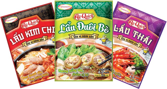 Nhanh hơn, tiện dụng hơn với gia vị nêm lẩu AJI-QUICK của công ty AJINOMOTO Việt Nam Nhanh hơn, tiện dụng hơn với gia vị nêm lẩu AJI-QUICK của công ty AJINOMOTO Việt Nam