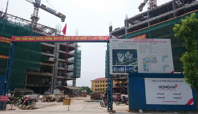Sau gói 30.000 tỷ đồng, gỡ khó cho người vay thế nào? Nhà ở xã hội khu đô thị mới Tứ Hiệp - Thanh Trì. Ảnh: Như Ý.