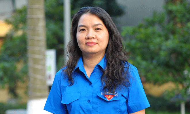 Những cây sáng kiến của Agribank Chị Nguyễn Thị Thu Vân.