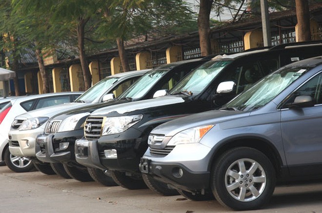 Dôi khoảng 7.000 xe công phục vụ công tác chung Ảnh minh họa