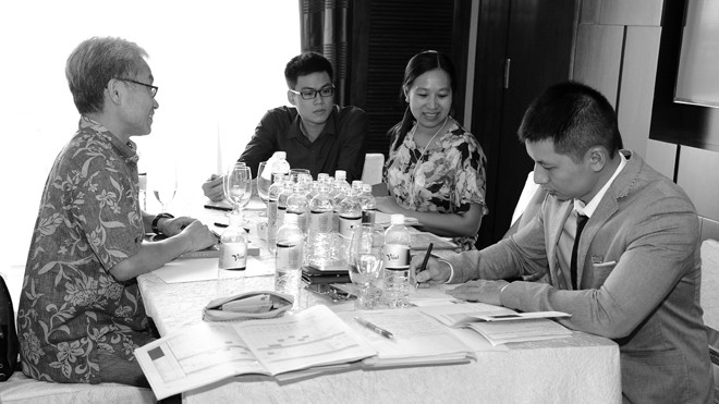 Kết nối kinh doanh và sự chuyên nghiệp của VietinBank Các doanh nghiệp được gặp gỡ, trao đổi trực tiếp để hợp tác dài hạn trong tương lai.