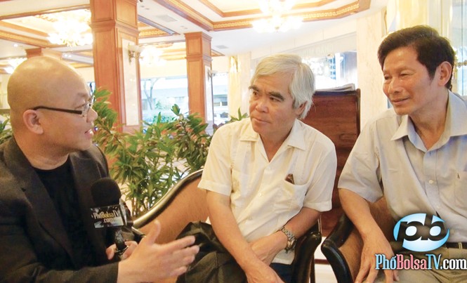 NSNA Chu Chí Thành: Chúng tôi không dở như Hội đánh giá NSNA Chu Chí Thành (bìa phải) trong một cuộc phỏng vấn.