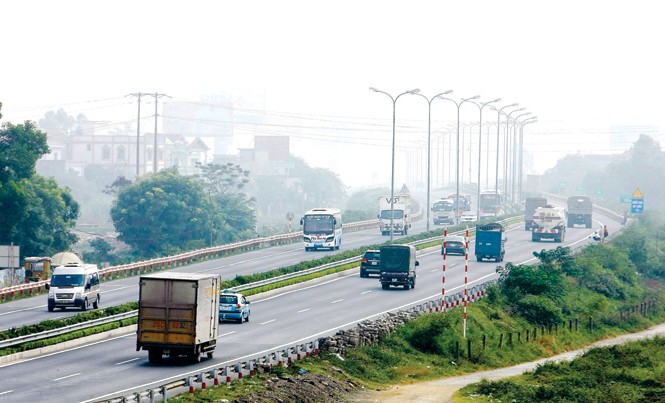 Dự án Cao tốc Bắc - Nam: Tiền đâu để làm? Cao tốc Pháp Vân - Ninh Bình. Ảnh: Như Ý.