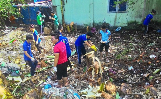 Tiến tới Đại hội Đoàn toàn quốc lần thứ XI: Nhiều dấu ấn đẹp Công trình “Biến bãi rác thành vườn hoa” tại quận Thủ Đức.