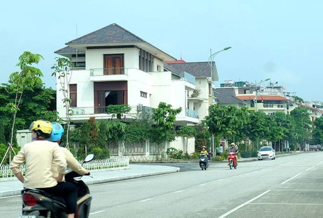 'Rất khó xử lý' tài sản giải trình không hợp lý Khu biệt thự của quan chức tỉnh Lào Cai. Ảnh: Hồng Vĩnh.