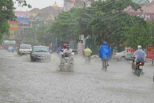Áp thấp nhiệt đới mạnh thành bão, phía Bắc mưa lớn hết tuần Miền Bắc sẽ mưa lớn đến hết tuần. Ảnh: Internet