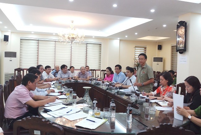 Lo ngại an toàn cháy nổ ở Hà Nội Đoàn giám sát Ban Pháp chế HĐND thành phố Hà Nội làm việc với Sở Công Thương