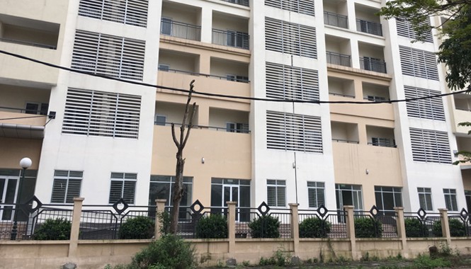 Ký túc xá nghìn tỷ bỏ hoang Hàng nghìn phòng tại KTX Pháp Vân đã xây xong nhưng chưa có sinh viên ở.