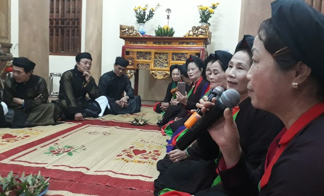 Hội Lim đã khá hơn Một canh hát lề lối trong nhà chứa quan họ